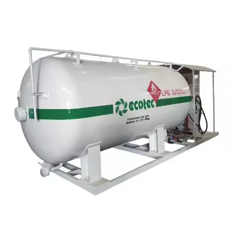 Ecotec גפ'מ תחנת החלקה עם סולם מילוי גפ'מ לתחנת דלק