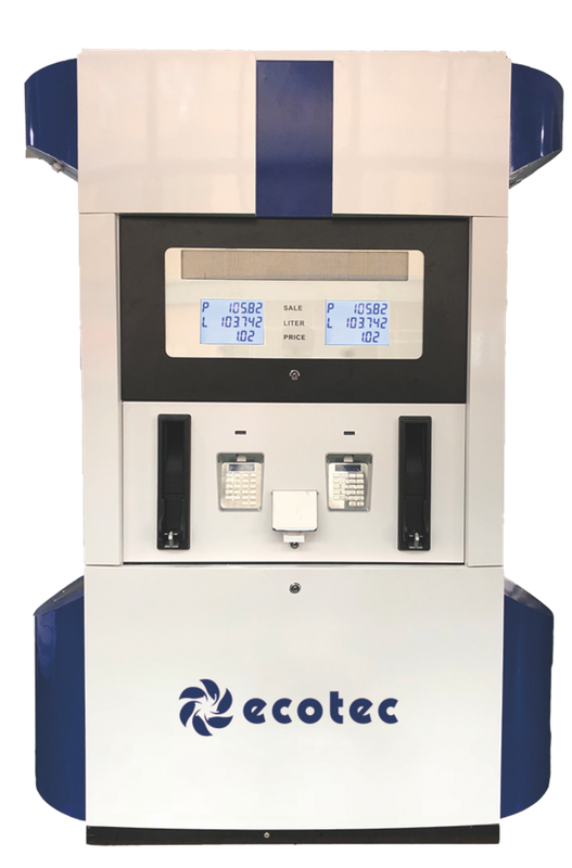 Ecotec پیٹرول اسٹیشن کا سامان گیس اسٹیشن کے لیے مشہور گیسولین الیکٹرک فیول ڈسپنسر