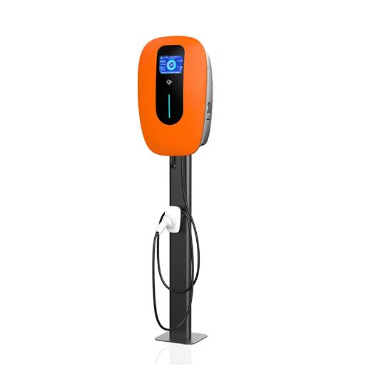 شاحن Ecotec 22kw Ev مع بروتوكول Ocpp الذكي، شاحن تيار متردد EV للتحكم في التطبيق مع وظيفة Dlb من المورد الصيني