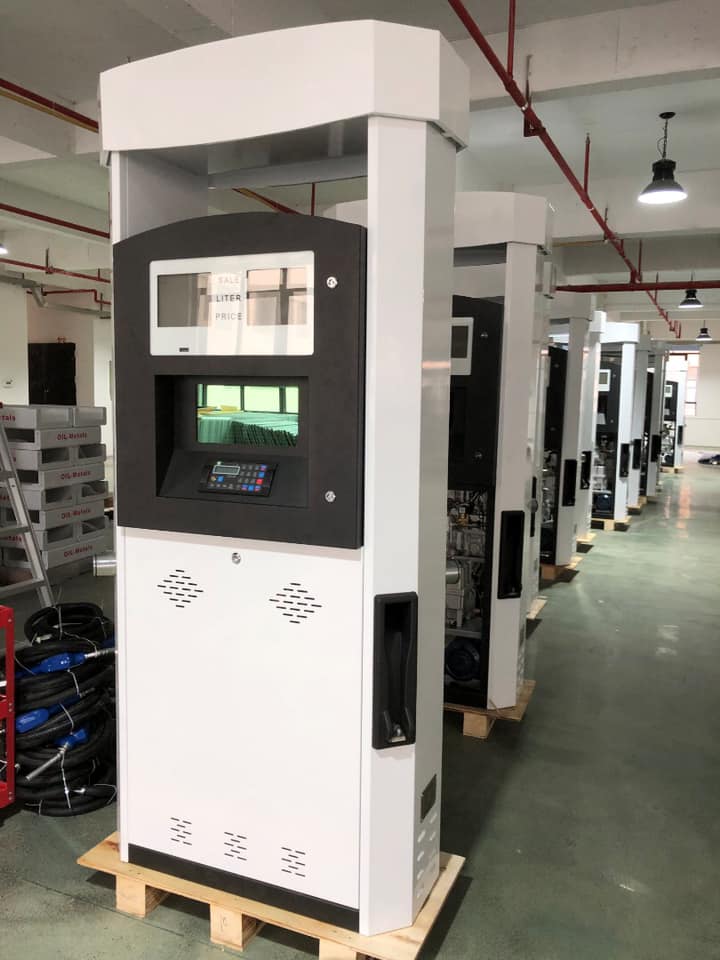 ตู้จ่ายน้ำมัน Ecotec 2 หัวฉีด ตู้จ่ายน้ำมันแบบกำหนดเองทำงานร่วมกับระบบ Fuelplus