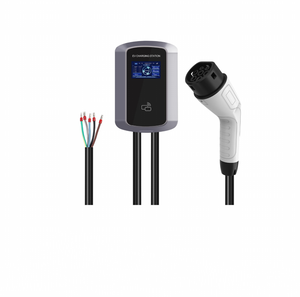 Настінний зарядний пристрій змінного струму потужністю 22 кВт з РК-дисплеєм 4,3 дюйма та протоколом OCPP1.6