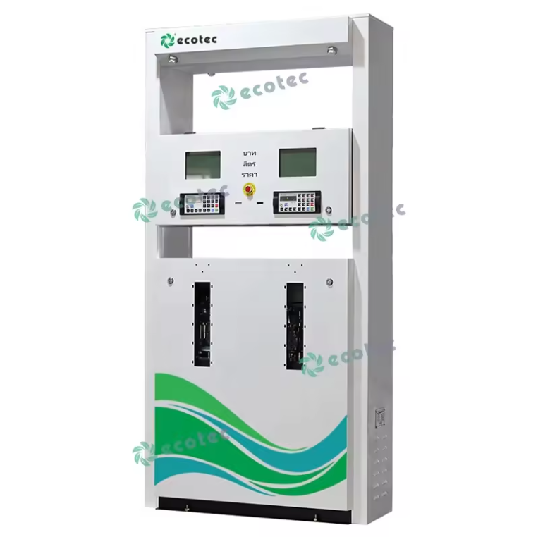 Ecotec E244 گیسولین فیول پمپ ڈسپنسر گیس اسٹیشن فیول ڈسپنسر مشین ایل ای ڈی لائٹ کے ساتھ