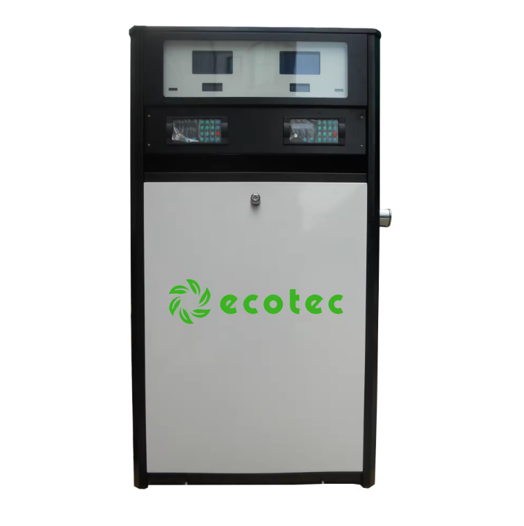 Ecotec Brandstofdispenser met enkele pomp en enkel mondstuk AG112 met printer