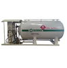 10 CBM Nodulair gietijzeren LPG-skidstation met LPG-tank 5 Ton LPG-vulpomp LPG-vulschaal