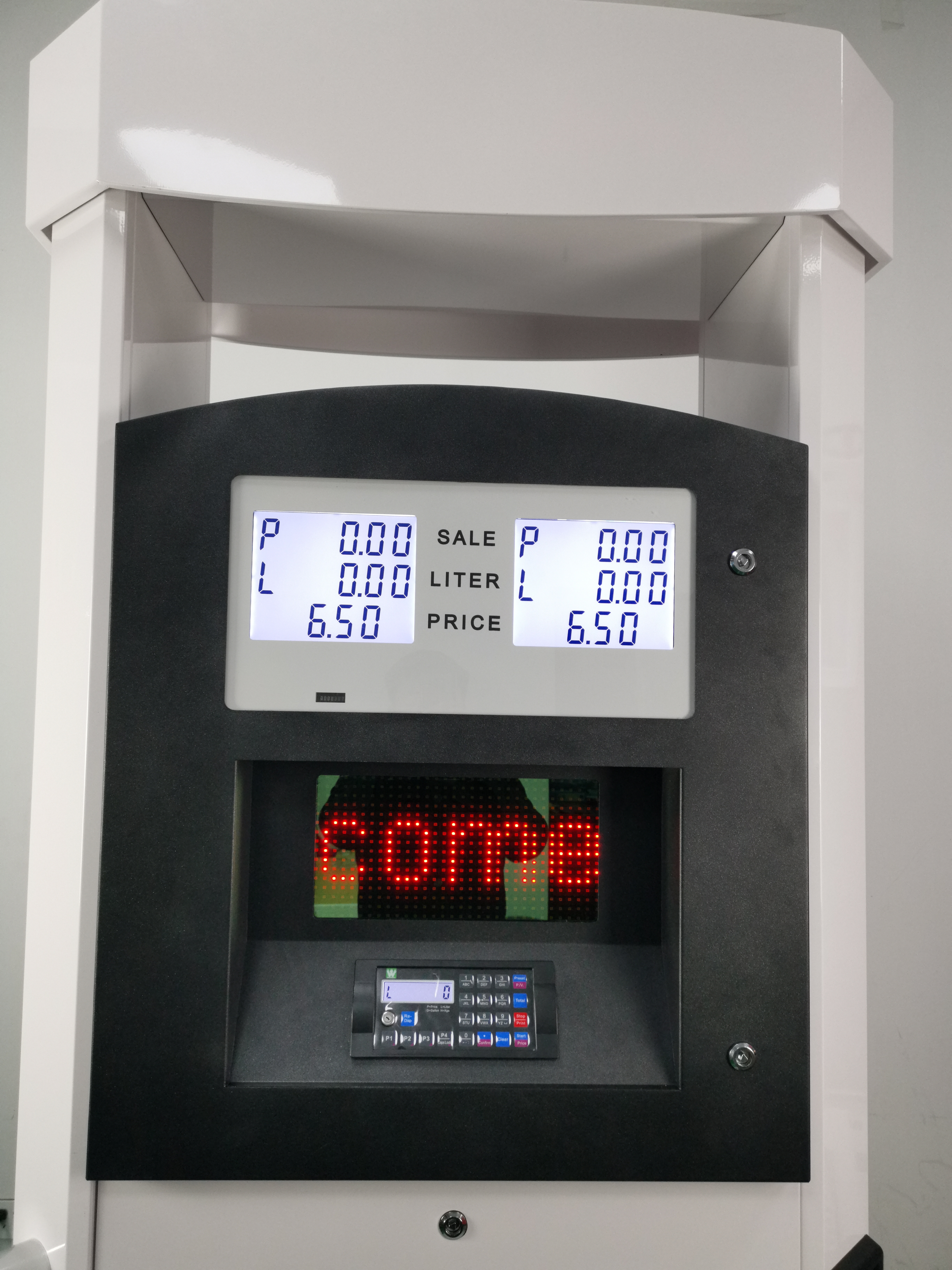 ตู้จ่ายน้ำมัน Ecotec 2 หัวฉีด ตู้จ่ายน้ำมันแบบกำหนดเองทำงานร่วมกับระบบ Fuelplus