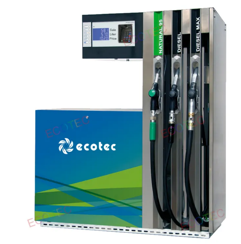 محطة تعبئة الغاز الطبيعي المسال في حاوية Ecotec مع موزع الغاز الطبيعي المسال