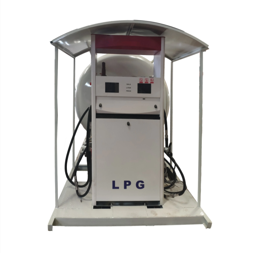 Ecotec LPG FILLING SKID STATION 100CBM با ترازو پرکن