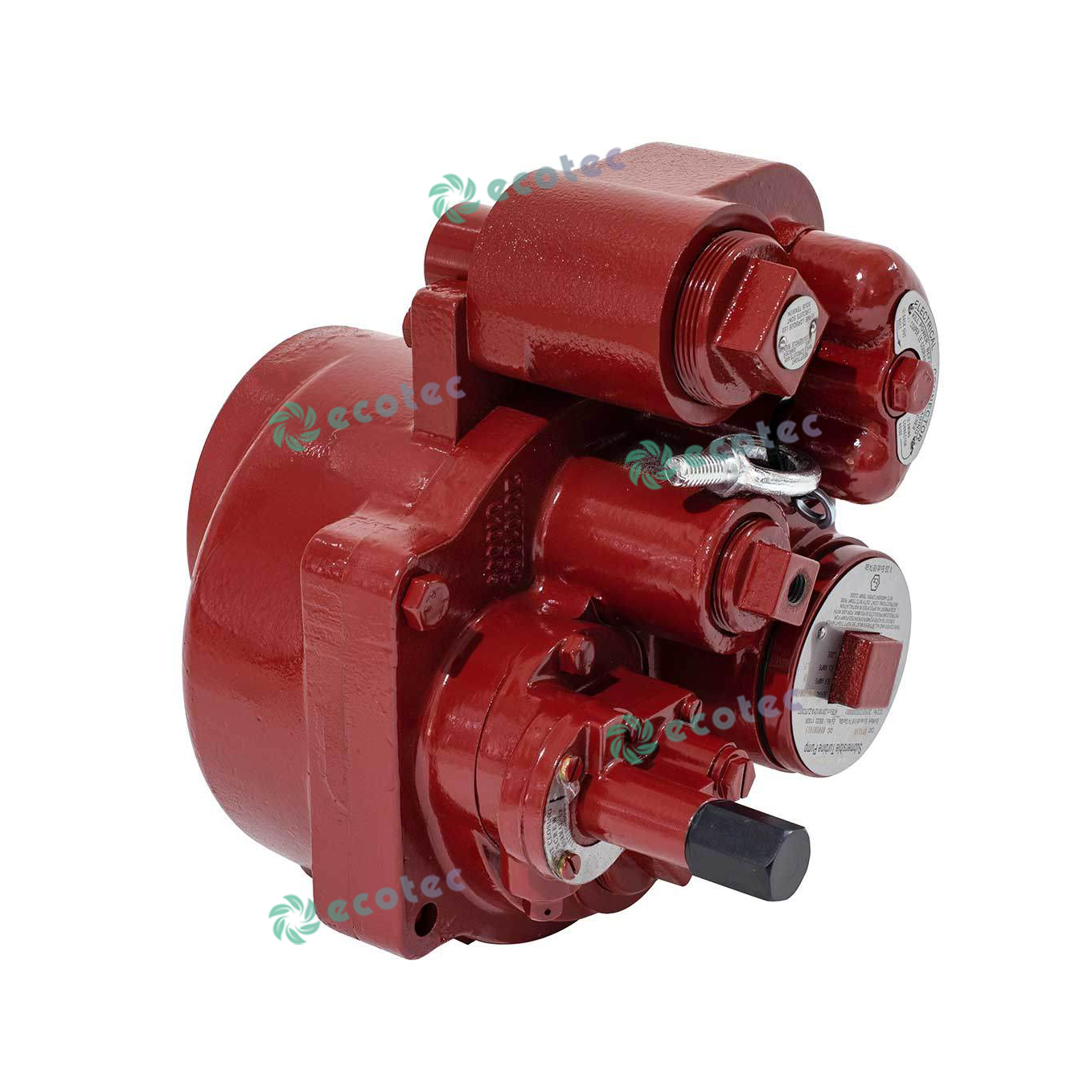 Ecotec 4HP 380V Submersible Pump in Gas Station Rubrum Jacket Type cum Atex Quisque