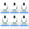 Station de recharge commerciale rapide pour v&eacute;hicule, 30kw, 40kw, 60kw, 80kw, 120kw, 180kw, cc, CCS2 CCS1 GB/T, Chademo ev, chargeur OCPP