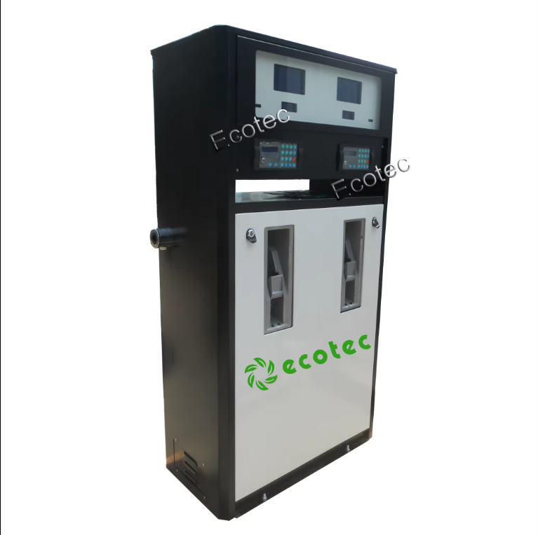 Ecotec Brandstofdispenser met enkele pomp en enkel mondstuk AG112 met printer