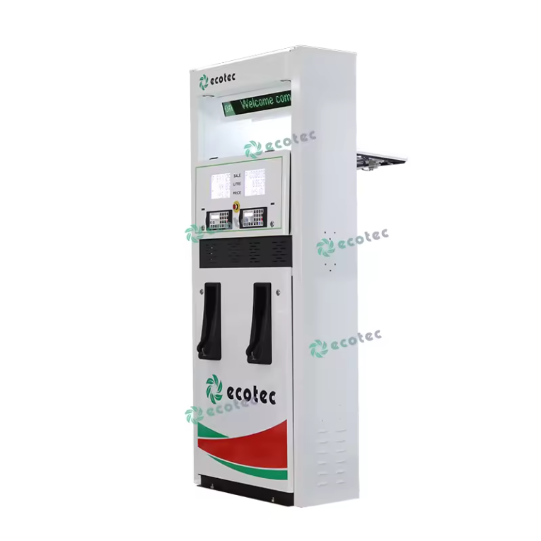 Ecotec E244 گیسولین فیول پمپ ڈسپنسر گیس اسٹیشن فیول ڈسپنسر مشین ایل ای ڈی لائٹ کے ساتھ