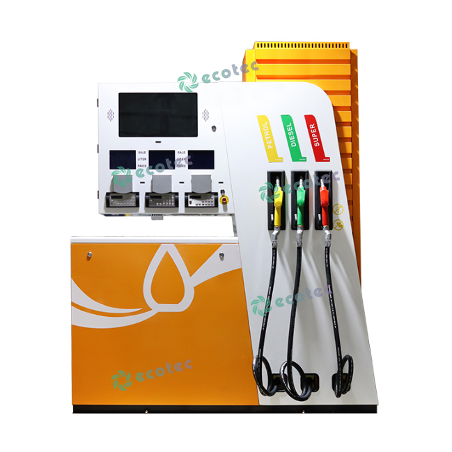 Ecotec 다중 노즐 연료 디스펜서는 휴대폰/컴퓨터에 연결할 수 있습니다.