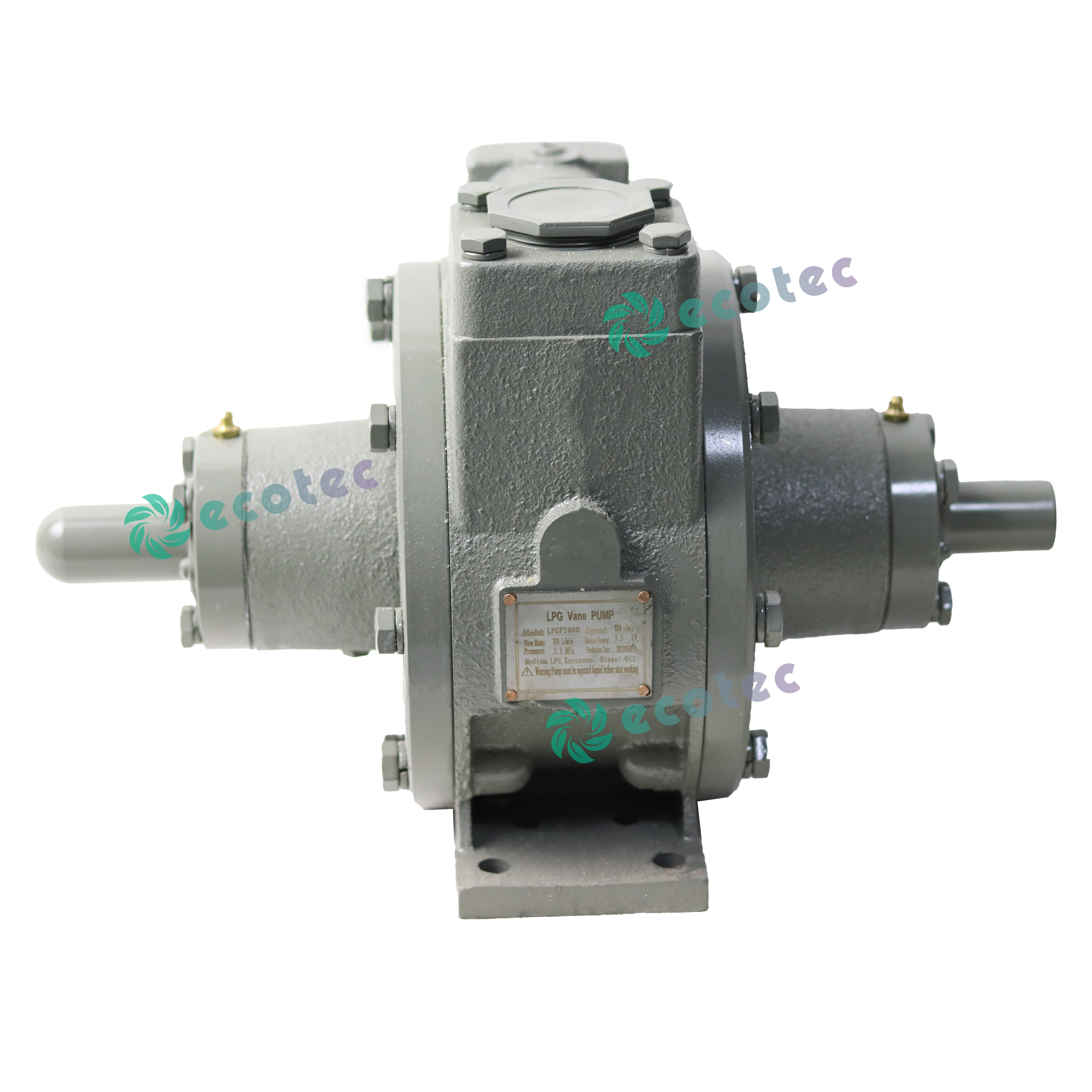 2 inch Vloeibare Petroleum Gas Pomp LYB-2000 2 ' 50mm LPG Pomp Positieve Verdringing Schoepenpomp