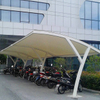 200-500㎡ Rainproof Fireproof Flame Retardant Gas Station Membrane Structure Canopy na may Pagkakabit at Transportasyon
