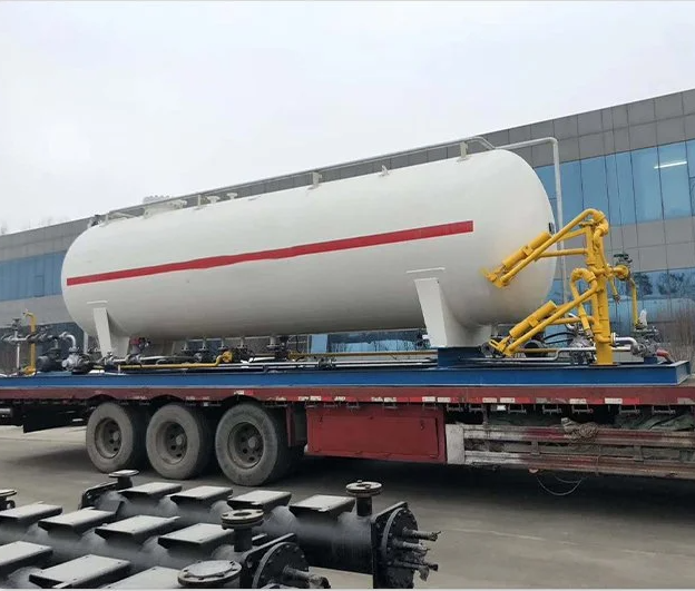 20 ton 40 kubieke meter VPG-opgaartenk Vloeibare Petroleum Gas Tenk VPG-stasie