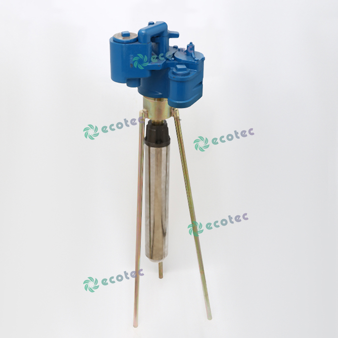 Bomba submers&iacute;vel Ecotec 3HP 380V tipo jaqueta azul com certificado Atex