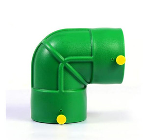 Ecotec 90-Grad-Winkel-Elektrofusions-HDPE-Rohrverschraubung f&uuml;r Tankstelle