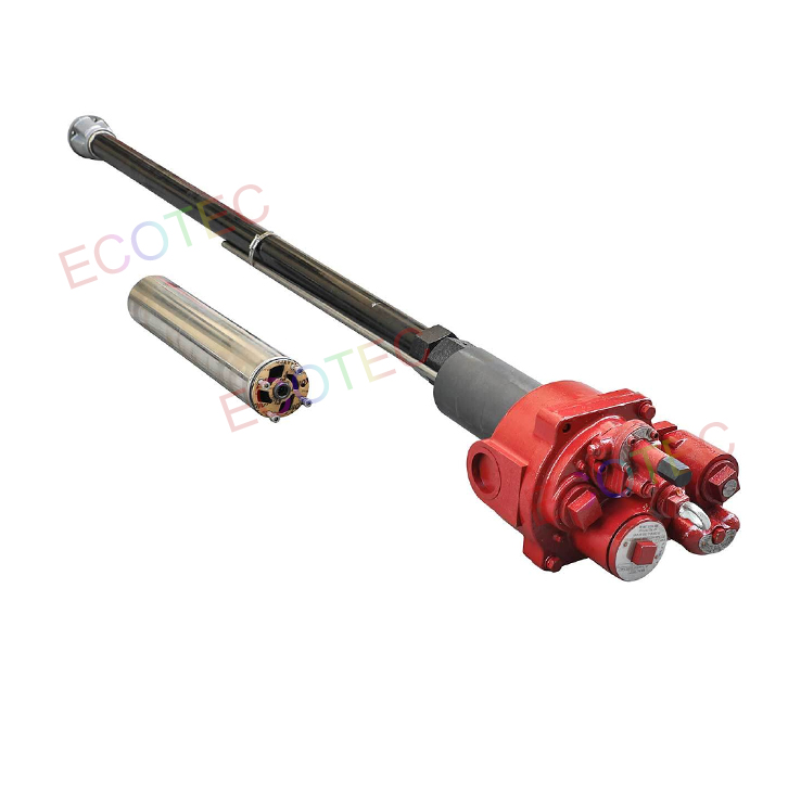 Peralatan Stesen Minyak Ecotec 4 HP Set Pam Submersible Pam Elektronik untuk Dispenser Bahan Api