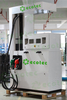 Ecotec Duplex Fuel Pump quattuor Flowmeter Quattuor Nozzle Quattuor Ostentationem Quatuor Cantiones Fuel Dispensator 380V For Sale