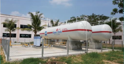 Ecotec LPG FILLING SKID STATION 100CBM با ترازو پرکن