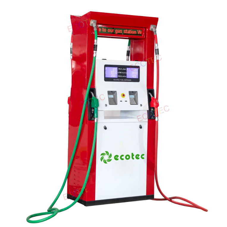 Ecotec Fuel Pump Dispenser សម្រាប់ស្ថានីយ៍ប្រេងឥន្ធនៈ Petroleum V224