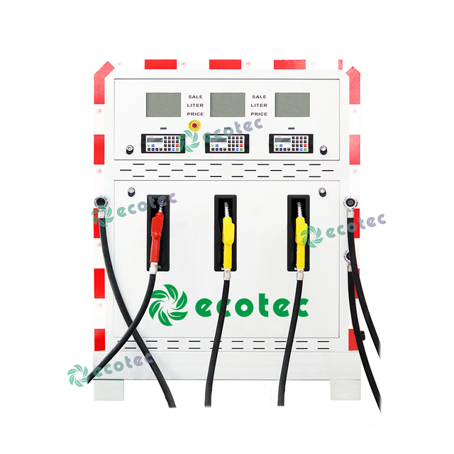 stasiun pengisian bahan bakar seluler 1.5K 3 nozzle stasiun bahan bakar portabel