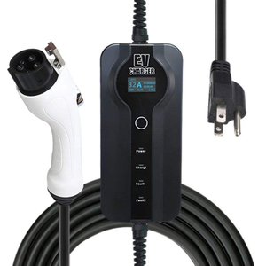 Carregador dom&eacute;stico ac ev 11kw 16a Tipo 2 EVSE Esta&ccedil;&otilde;es de carregamento port&aacute;teis montadas na parede