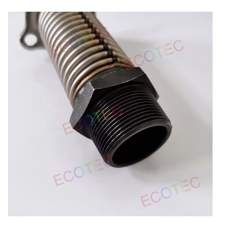 آئل سٹیشن فیول ڈسپنسر کے لیے مردانہ دھاگے میں Ecotec سٹینلیس سٹیل کا فلینج لچکدار پائپ