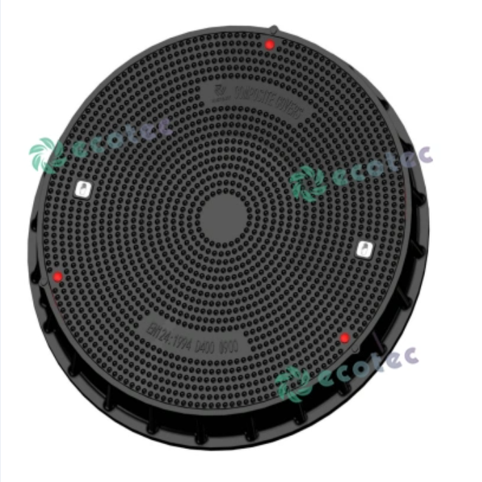 Flanşlı 20'' 2 Delikli Al&uuml;minyum Alaşımlı R&ouml;gar, &Ccedil;apı ∅9,5 mm
