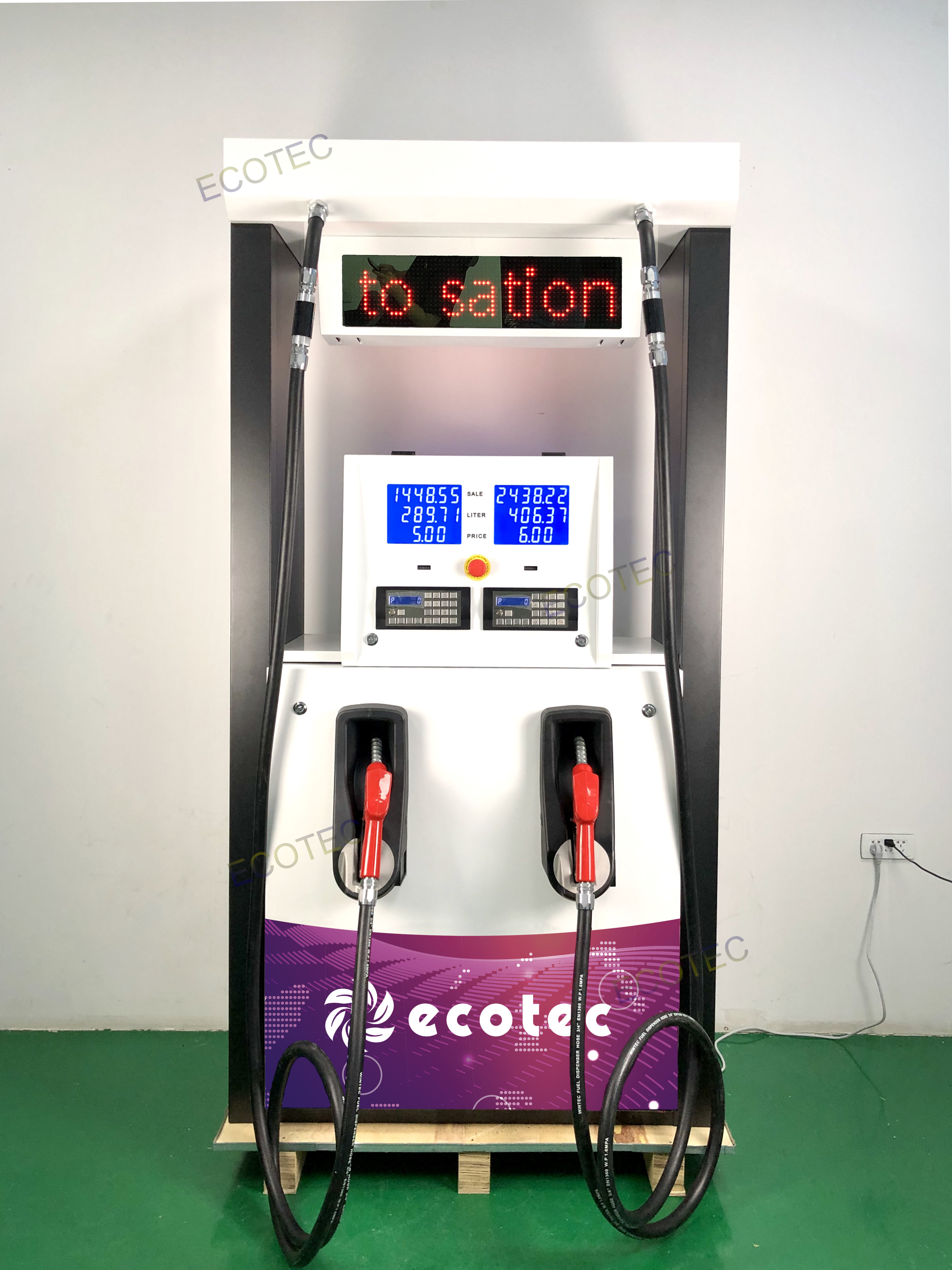 Ecotec ຄຸນະພາບສູງ Single Nozzle T Model Dispenser ສໍາລັບການຂາຍ