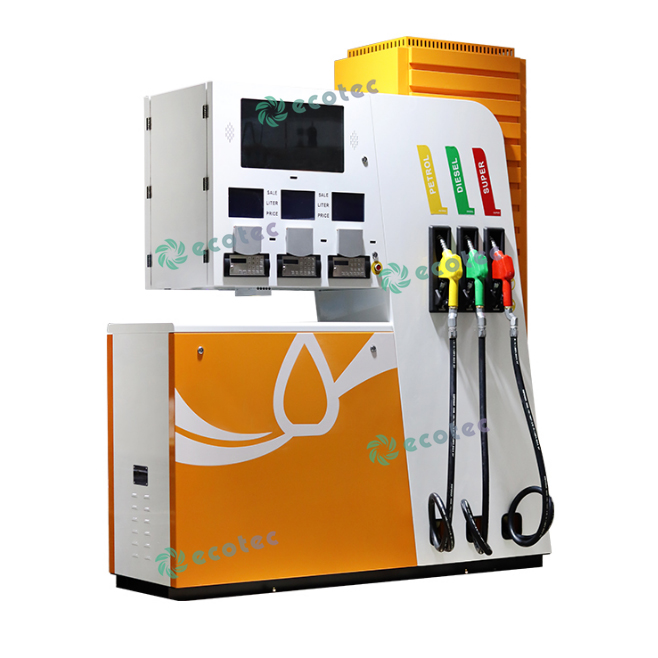 Ecotec 다중 노즐 연료 디스펜서는 휴대폰/컴퓨터에 연결할 수 있습니다.