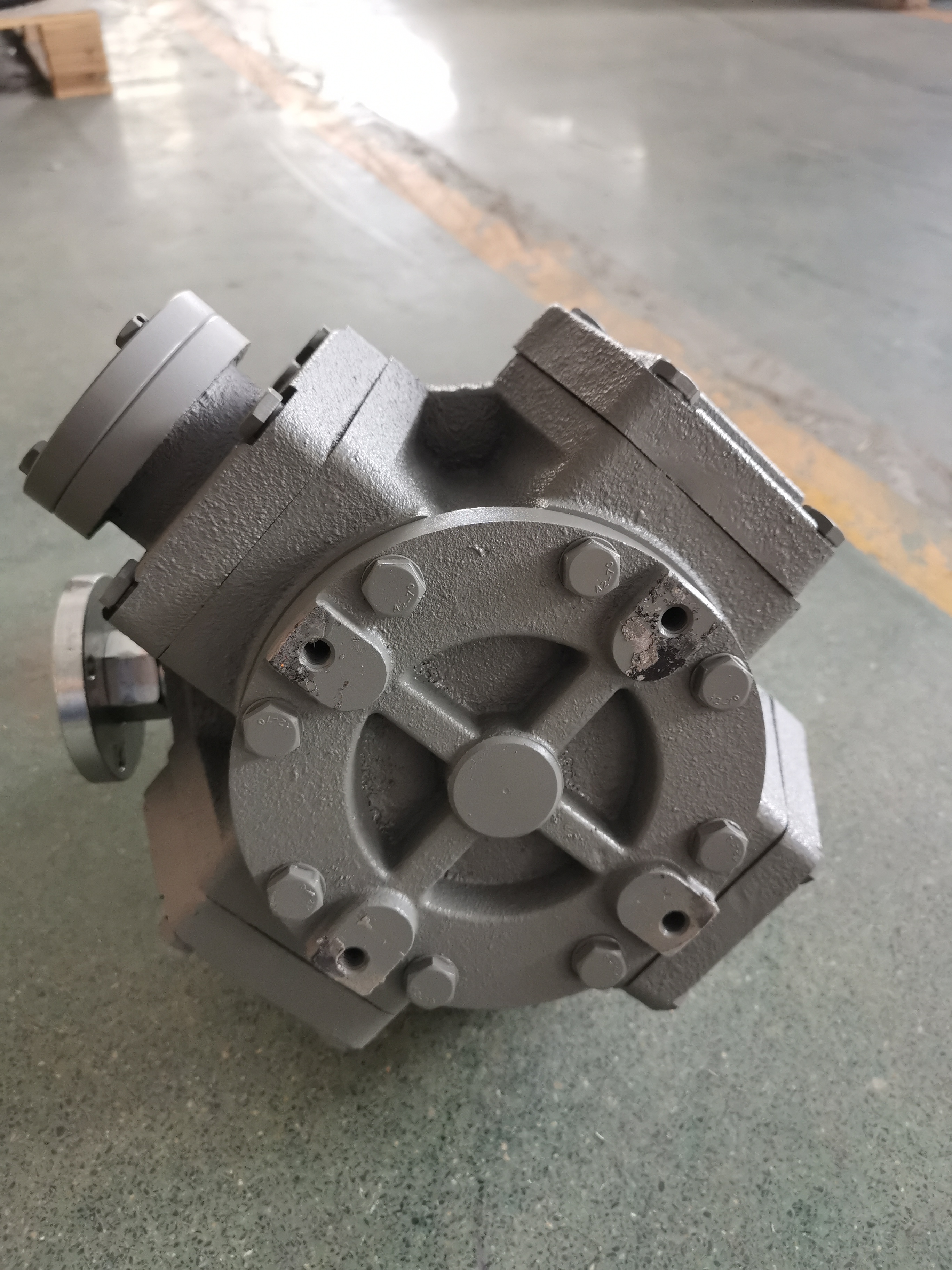 Ecotec Stainless Steel Flow Meter LPG Flow Meter Apat na Piston Flow Meter para sa Gas Station
