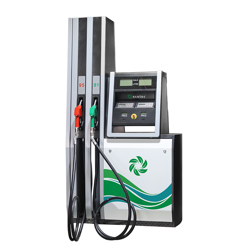 Dispensador de combustible tipo Wayne Ecotec, dispensador de combustible de 4 boquillas, funciona con sistema Fuelplus