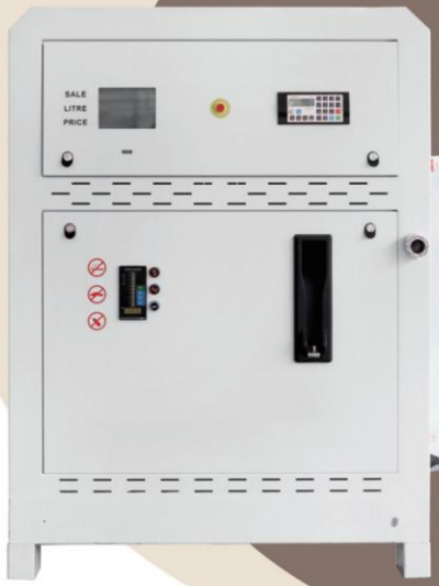 Mobiele Mini Intelligente Gasdispenser Draagbare Petrolstasie 6000L Enkelspuitstuk te koop