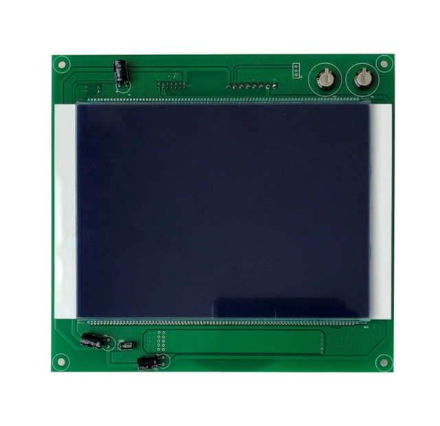 Latar Belakang Biru Dispenser Bahan Api Font Putih Paparan Skrin Penuh 664 Pengawal Elektrik Dispenser Bahan Api untuk Stesen Minyak