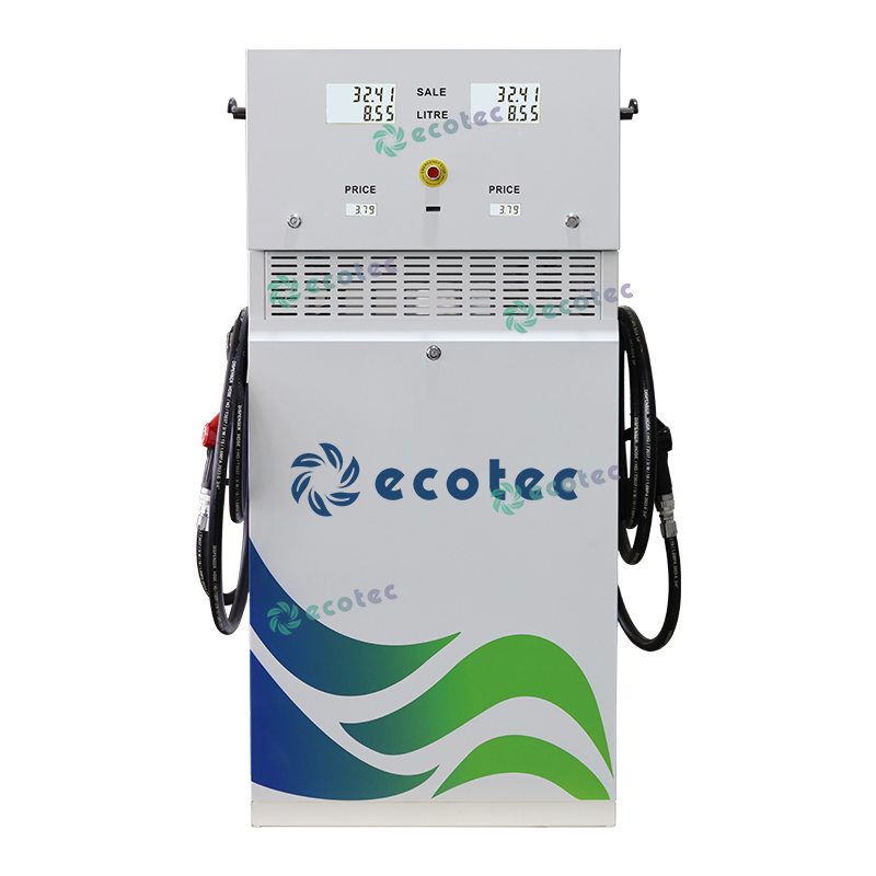 Ecotec Mini Fuel Dispenser Portable Dalawang Nozzle Petrol Pump para sa Gas Station