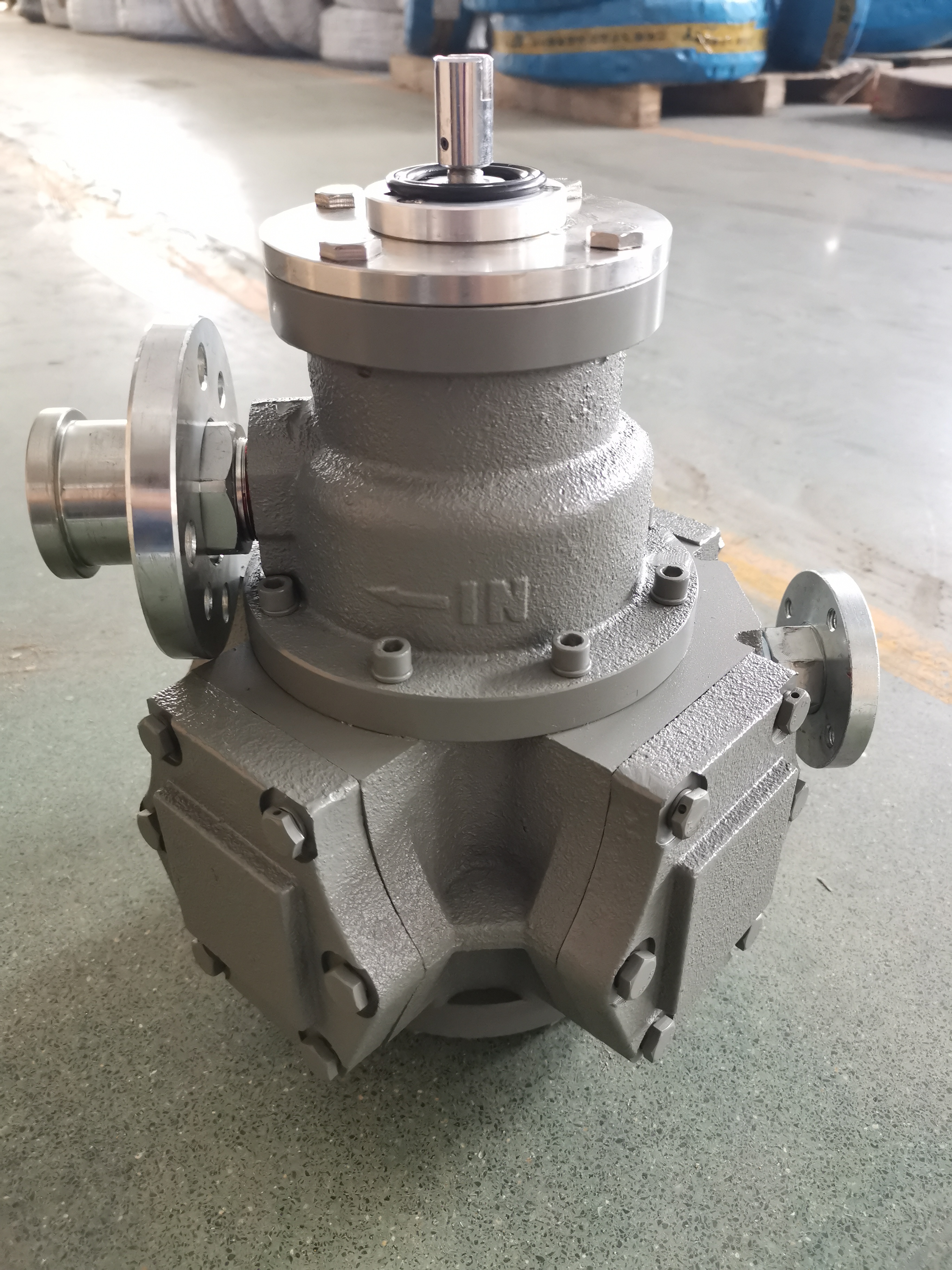 Ecotec Stainless Steel Flow Meter LPG Flow Meter Apat na Piston Flow Meter para sa Gas Station