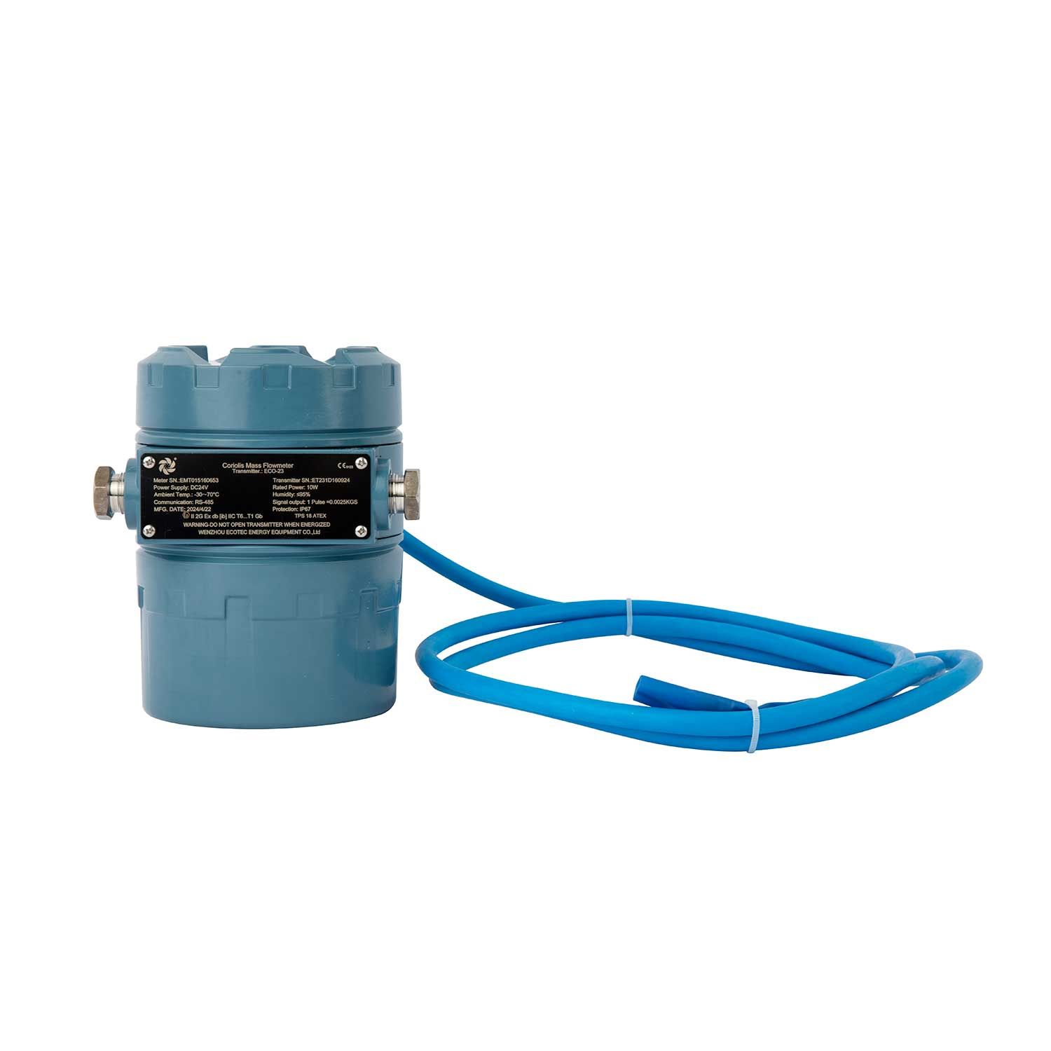 Ecotec 1/2 بوصة 316 كوريوليس مقياس التدفق الشامل مقياس التدفق Lpg Cng الدقة حياة طويلة