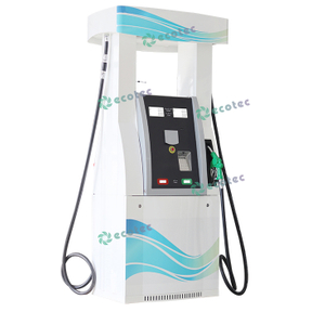 Ecotec Bomba Sumergible Dispensador de Combustible de Dos Boquillas con Sistema de Tarjeta de Identificaci&oacute;n