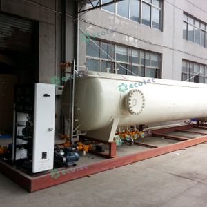 Ecotec 40CBM Lpg-Skid-Station mit LPG-F&uuml;llspender f&uuml;r Fahrzeuge