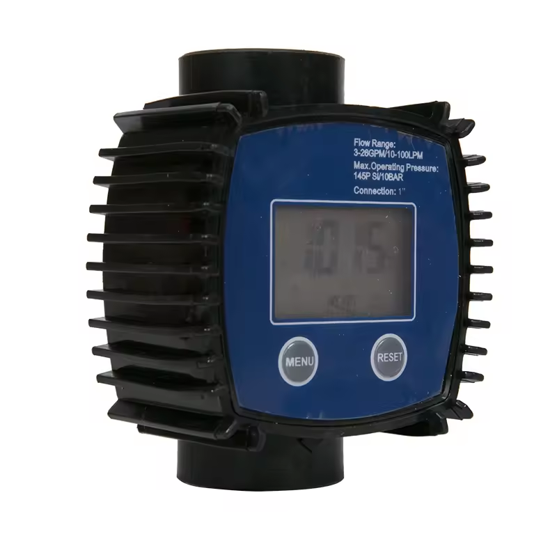 Ecotec Medidor de fluxo eletr&ocirc;nico digital de combust&iacute;vel diesel de alta precis&atilde;o K24 Medidor de fluxo adblue f&ecirc;mea para dispensador Adblue