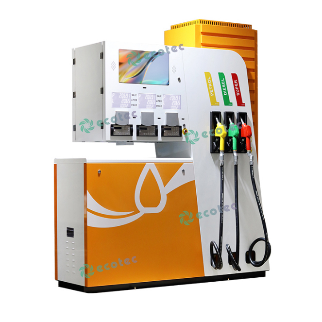 Dispenzues karburanti/pomp&euml; karburanti Ecotec me kat&euml;r hund&euml; p&euml;r pik&euml; karburanti