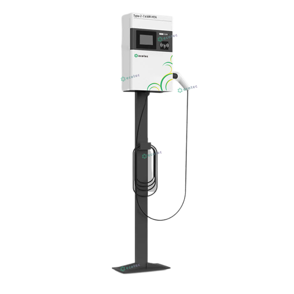ឆ្នាំងសាក Ecotec DC EV Charger 60 Kw AC Simultaneous Charging EV Charger សម្រាប់រថយន្តថាមពលថ្មី