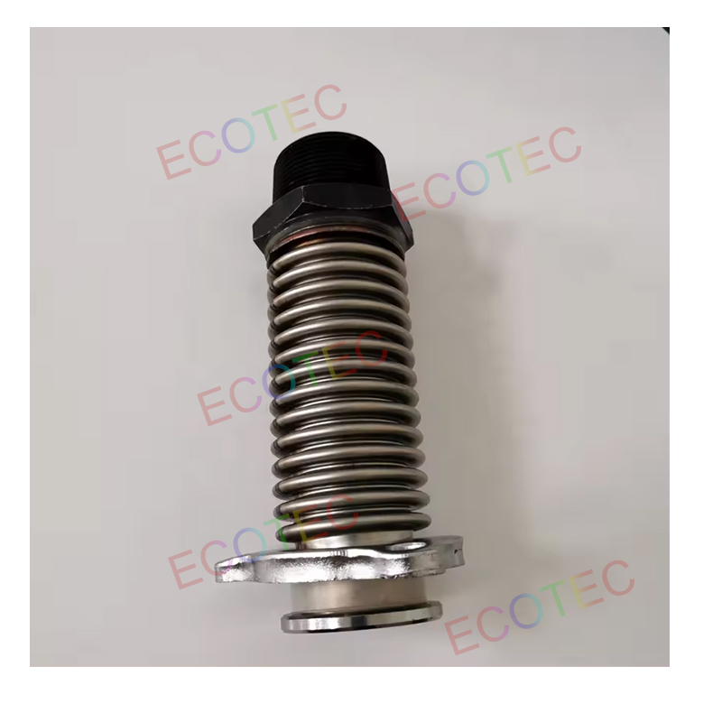 آئل سٹیشن فیول ڈسپنسر کے لیے مردانہ دھاگے میں Ecotec سٹینلیس سٹیل کا فلینج لچکدار پائپ