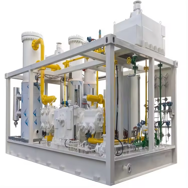 Ecotec CNG flytende petroleumsgass Hydrogen Nitrogen gasskompressor CNG-kompressor