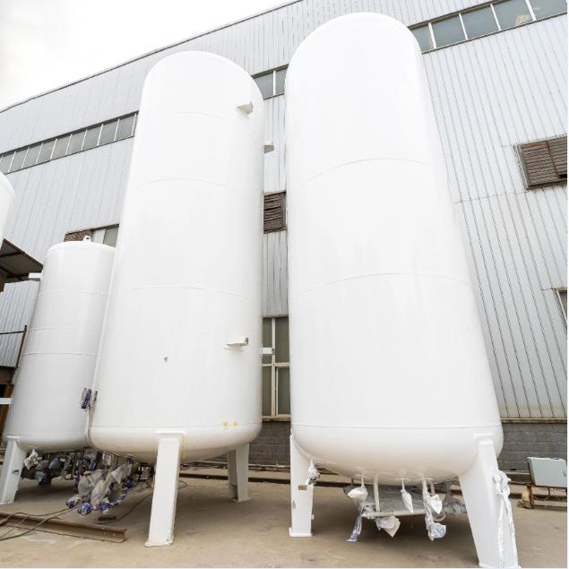 Ecotec 80m&sup3; LNG Tank Cryogenic Liquid သဘာဝဓာတ်ငွေ့သိုလှောင်ကန်များ