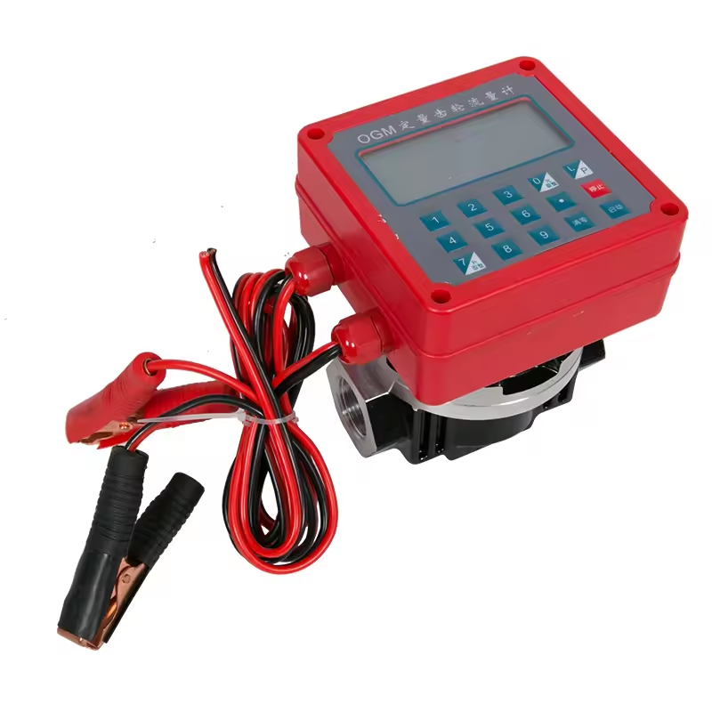 Ecotec Medidor de fluxo eletr&ocirc;nico digital de combust&iacute;vel diesel de alta precis&atilde;o K24 Medidor de fluxo adblue f&ecirc;mea para dispensador Adblue