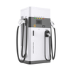 Pila de carga compuesta de CA CC de 142 kW con un enchufe de CC CCS2 de 60 kW, un enchufe de CC ChadeMo de 60 kW y un enchufe de CA TIPO 2 de 22 kW