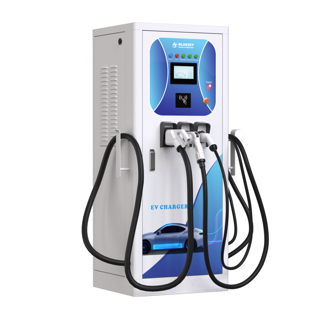 Station de recharge commerciale rapide pour v&eacute;hicule, 30kw, 40kw, 60kw, 80kw, 120kw, 180kw, cc, CCS2 CCS1 GB/T, Chademo ev, chargeur OCPP